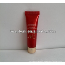 cosmetic colorful tube for packaging match with screw on cap
